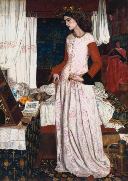 William Morris, "La Belle Iseult," 1858. Photo © Tate. Available through Creative Commons License CC-BY-NC-ND 3.0 (Unported)