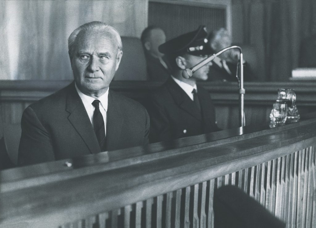 At his 1964 war crimes trial, Wolff, then 64, was found guilty and sentenced to 15 years in prison. The judge called him “Himmler’s bureaucrat of death.” (Keystone Press/Alamy)