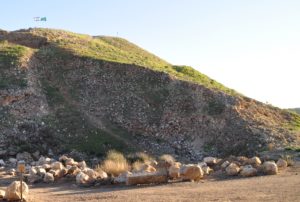 Seige on Lachish seige ramp