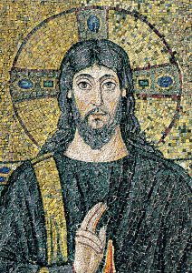 The Ravenna mosaic of Jesus