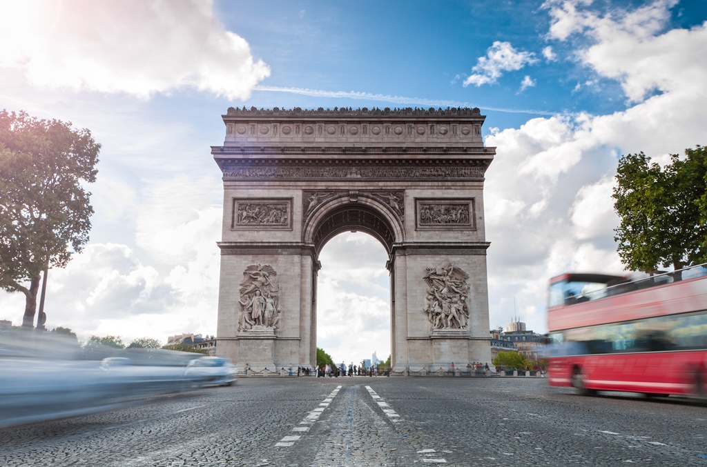 Arco di Trionfo in Parigi
