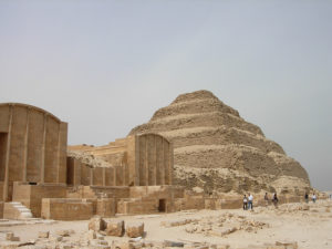 Pyramid of Pharaoh Djoser, not built by Israelites