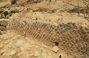 retention wall - King Herod’s Palace Identified at Caesarea Philippi